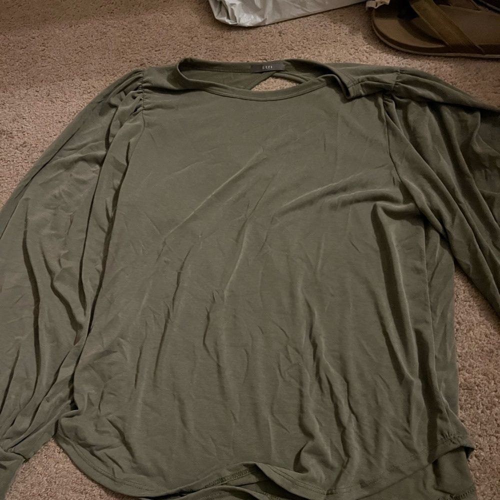 Gyft xl‎ green blouse